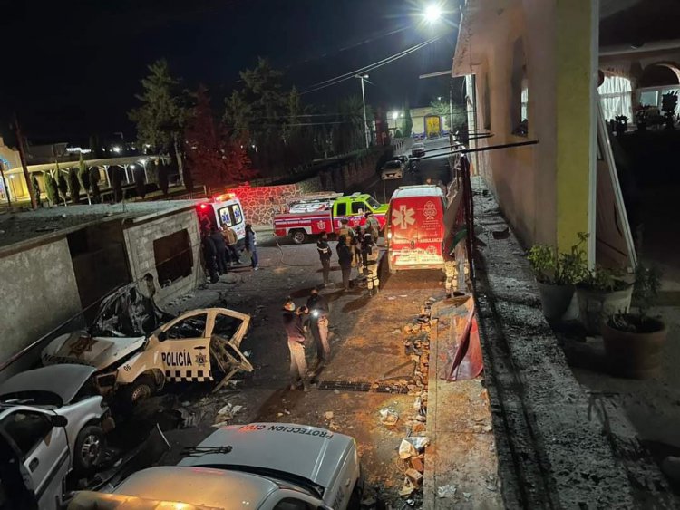 EXPLOTA PATRULLA EN CELEBRACIÓN A LA VIRGEN DE GUADALUPE