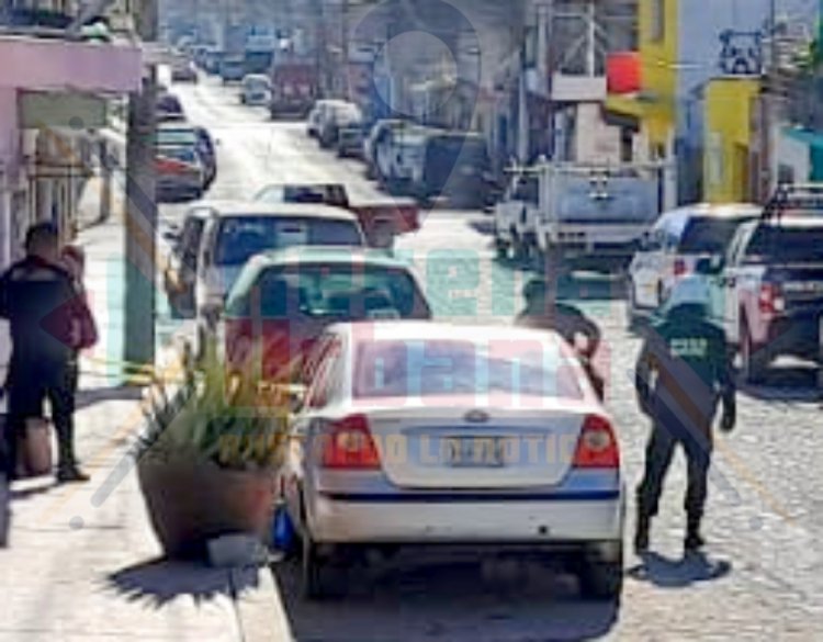 3 BALAZOS LE METEN A TAXI EN LA COL ZAPATA