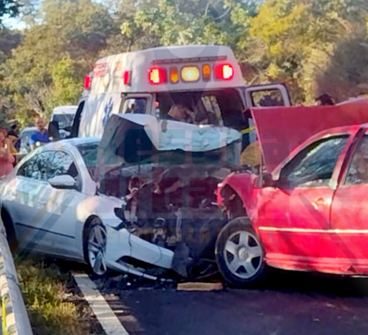 TRAGEDIA EN LA CARRETERA 200 TPC-PTO VALLARTA, MUEREN PAPA E HIJO 