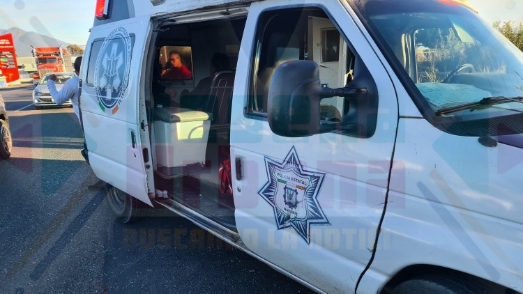 AUTO FANTASMA HACE DE LAS SUYAS EN EL LIBRAMIENTO CARRETERO