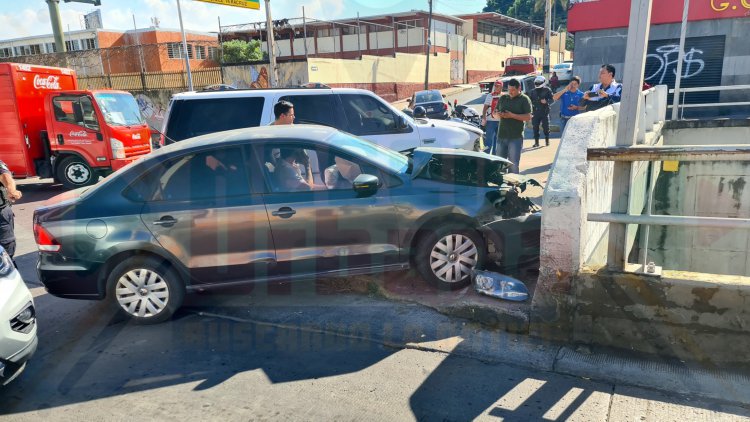 FUERTE ACCIDENTE EN INSURGENTES Y VERACRUZ