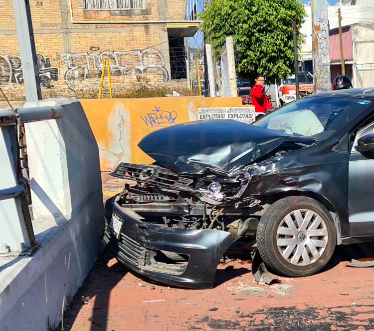 FUERTE ACCIDENTE EN INSURGENTES Y VERACRUZ