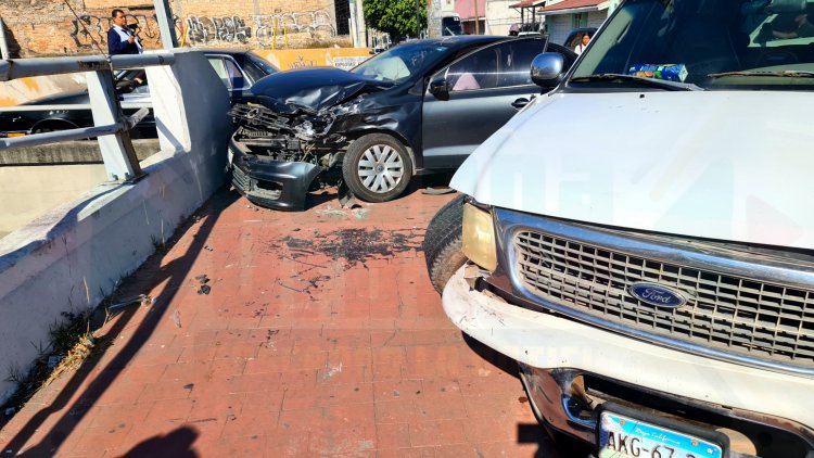 FUERTE ACCIDENTE EN INSURGENTES Y VERACRUZ