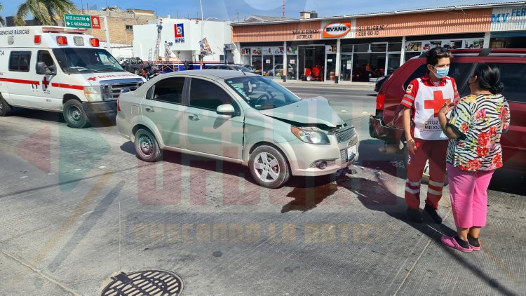 BEBE LESIONADO AL IMPACTARSE LA MAMA POR ALCANCE