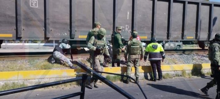 TRÁGEDIA EN LA GUARDIA NACIONAL: 2 ELEMENTOS FALLECIERON AL SER IMPACTADOS POR EL TREN