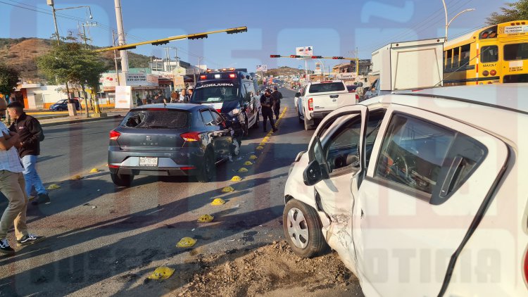 3 LESIONADOS EN FUERTE ACCIDENTE EN LA CANTERA