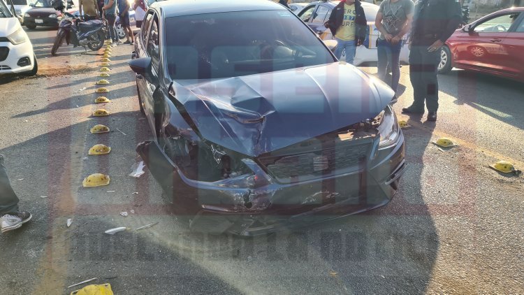 3 LESIONADOS EN FUERTE ACCIDENTE EN LA CANTERA