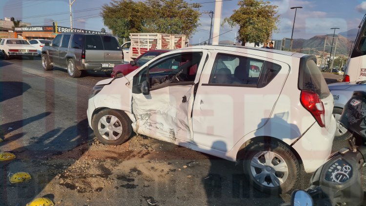 3 LESIONADOS EN FUERTE ACCIDENTE EN LA CANTERA