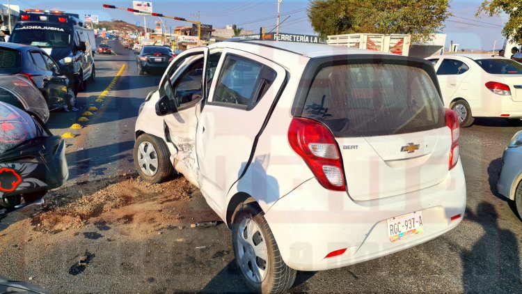 3 LESIONADOS EN FUERTE ACCIDENTE EN LA CANTERA