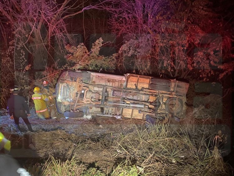 MUJER PIERDE LA VIDA EN VOLCADURA EN LA CRUZ DE HUANACAXTLE