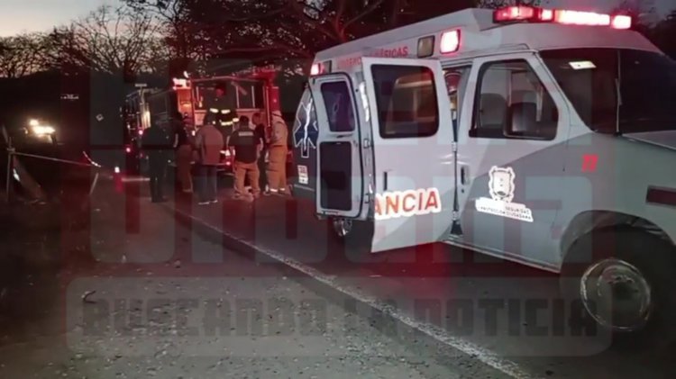 MUJER PIERDE LA VIDA EN VOLCADURA EN LA CRUZ DE HUANACAXTLE