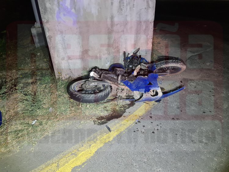 HACEN TRANSFORMES A MOTOCICLETA TRAS ACCIDENTE