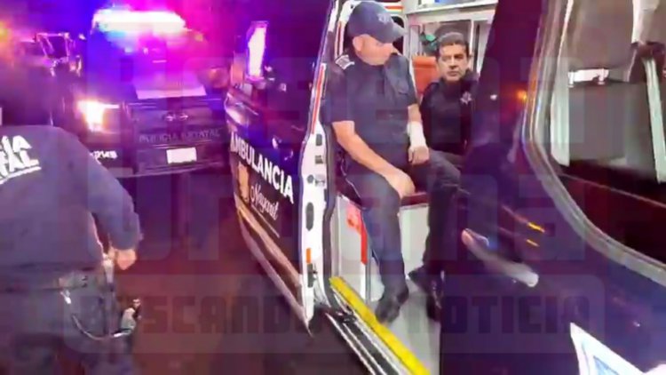 EBRIO ARROLLA A POLICIAS VIALES DOLOSAMENTE