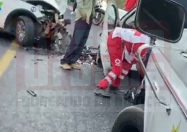 OCHO LESIONADOS DEJA TREMENDO ACCIDENTE EN LA CARRETERA 200