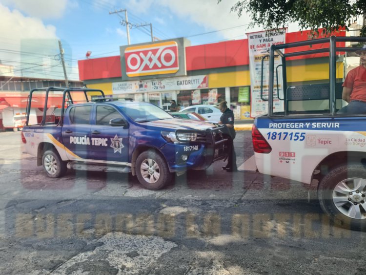 LO ATORA LA POLICÍA MUNICIPAL EN FLAGRANCIA AL ROBAR