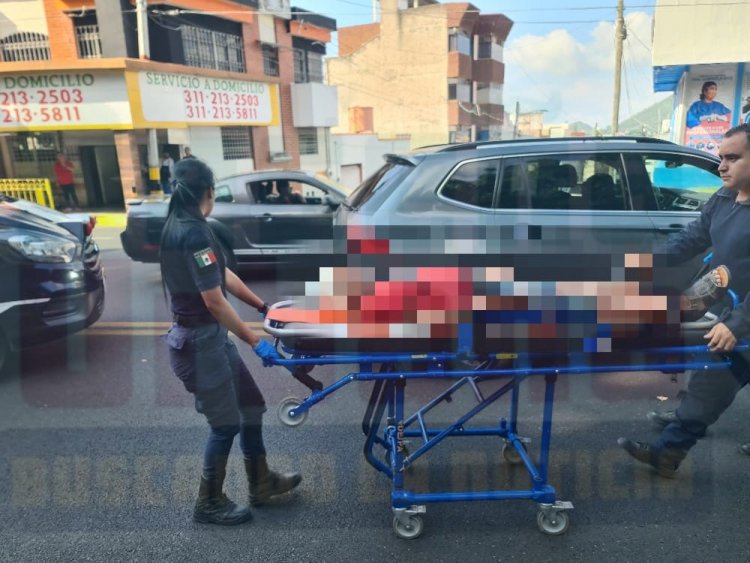 SE CRUZA LA AV INSURGENTES EN SU BICICLETA Y TERMINA LESIONADO