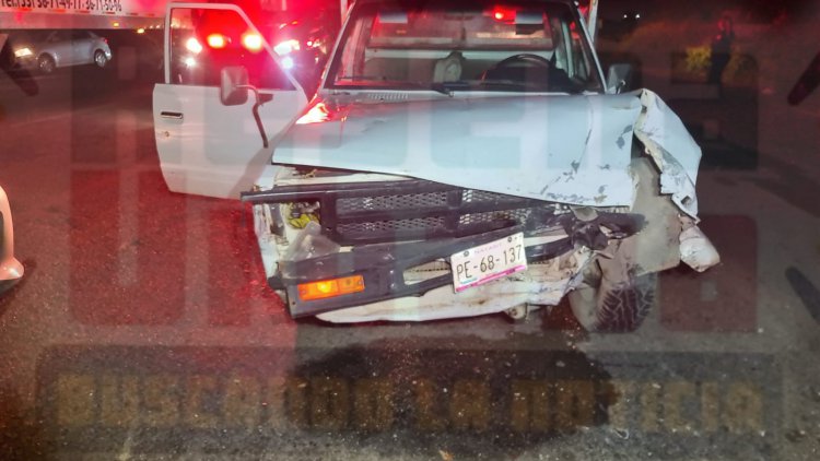 LE ABREN LA CABEZA EN ACCIDENTE POR EL LIBRAMIENTO