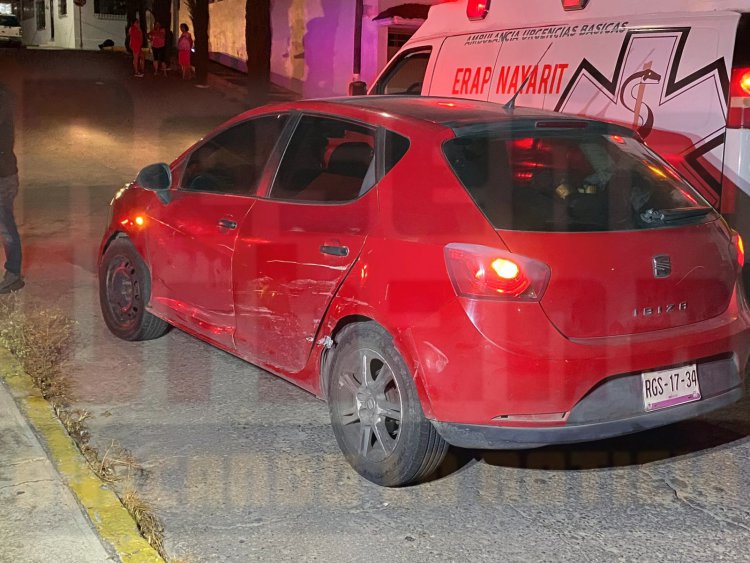 FUERTE ACCIDENTE DEJA A JOVEN EMBARAZADA LESIONADA