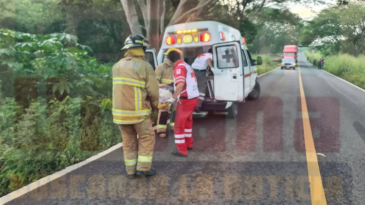 FATAL ACCIDENTE EN LA CARRETERA 15 AL PERDER LA VIDA UN JOVEN