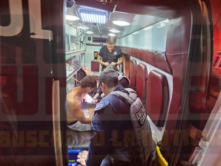 SALVA SU VIDA AL SER ATACADO POR CANES EN LA COL AVIACIÓN