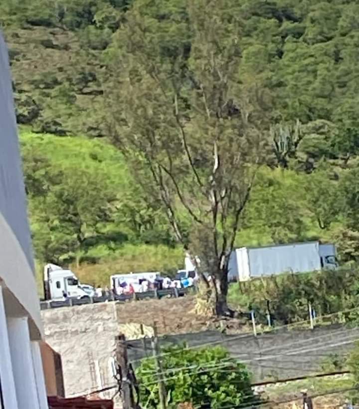 TREMENDO ACCIDENTE DE AMBULANCIA EN LA AUTOPISTA GDL-TPC