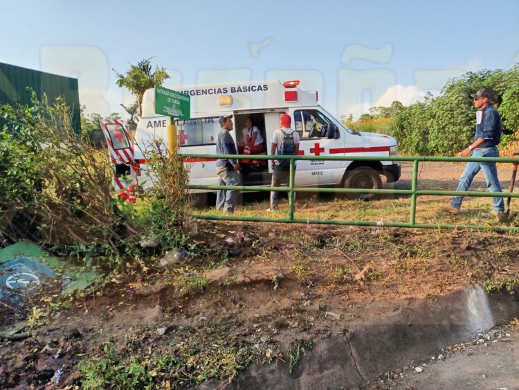 SALVA SU VIDA CHÓFER AL VOLCAR SU CAMIÓN