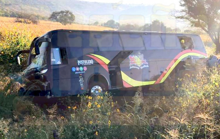 SUFRE ACCIDENTE GRUPO “BANDA MOVIL”