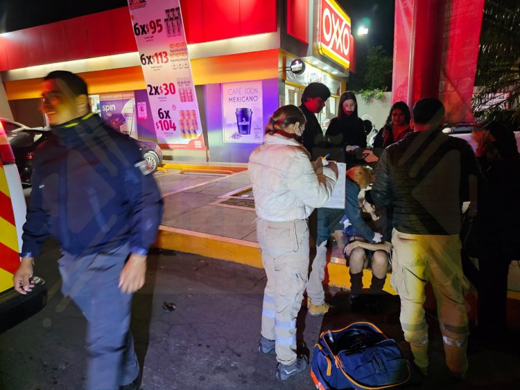 MUJER RESULTA LESIONADA EN LA COL AVIACIÓN