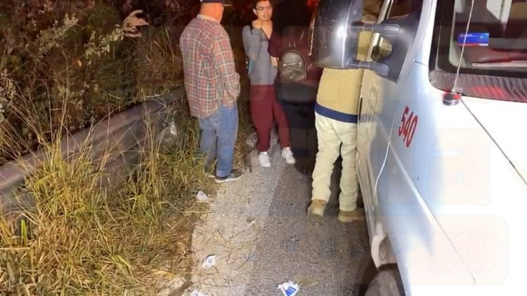 3 LESIONADOS EN ACCIDENTE EN LA CARRETERA XALISCO-PANTANAL