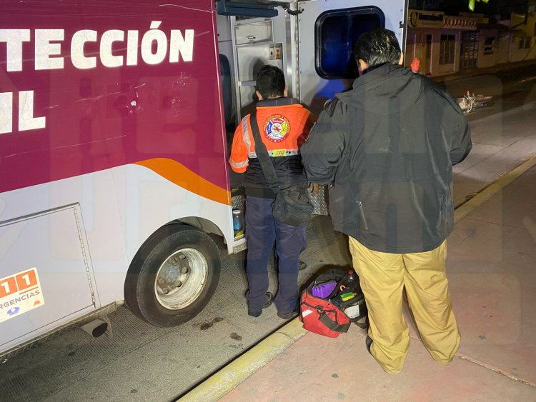 3 ACCIDENTES DE MOTOCICLETAS EN DOS HORAS EN LA CIUDAD