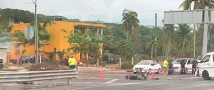 PIERDE LA VIDA MOTOCICLISTA EN EL TONINO