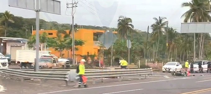 PIERDE LA VIDA MOTOCICLISTA EN EL TONINO