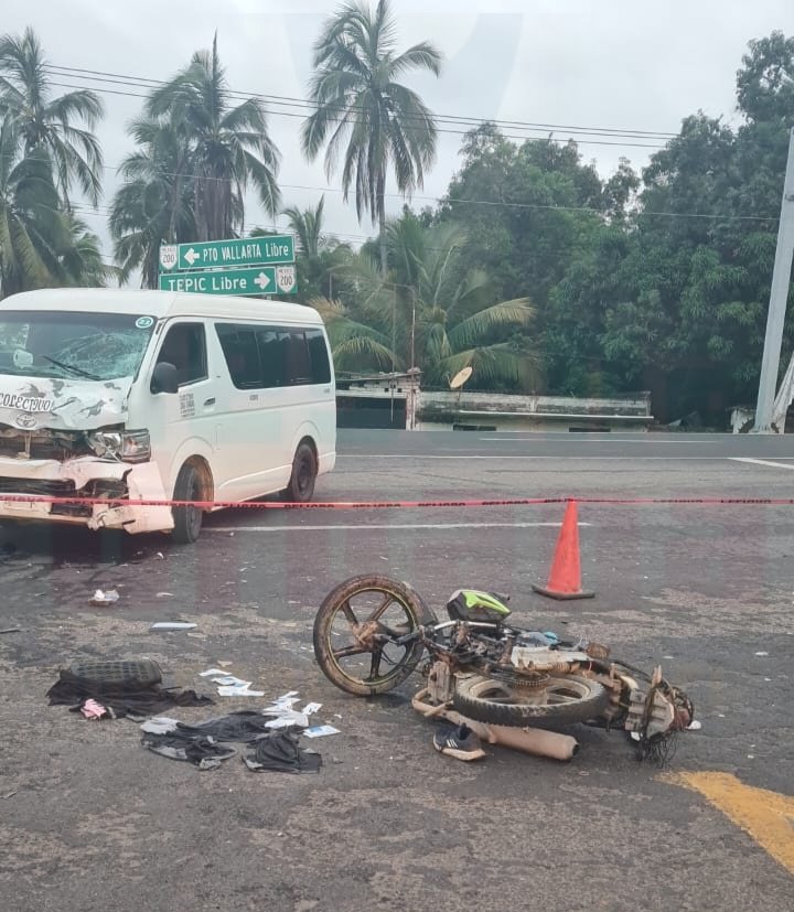 PIERDE LA VIDA MOTOCICLISTA EN EL TONINO