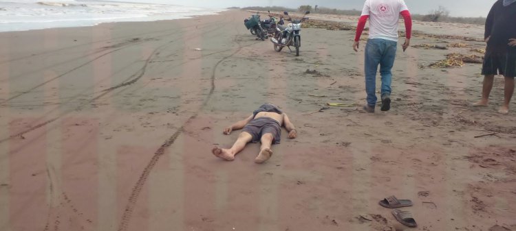 SE AHOGÓ PESCADOR EN PLAYA LOS CORCHOS