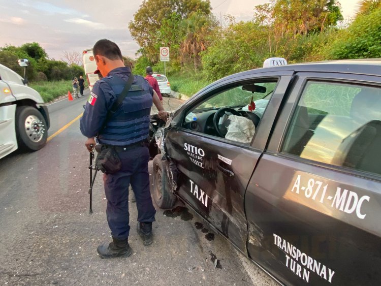 FUERTE ACCIDENTE EN FEDERAL 15