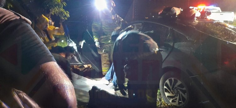 MORTAL ACCIDENTE EN LA CURVA DE “LAS 3 CRUCES” EN VILLA HIDALGO