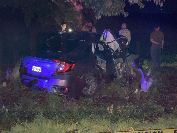 MORTAL ACCIDENTE EN LA CURVA DE “LAS 3 CRUCES” EN VILLA HIDALGO