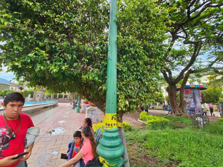 INSTALACIÓN VANDALIZADA PROVOCA QUE MENOR RECIBE DESCARGA ELECTRICA