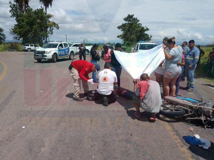 BRUTAL ACCIDENTE E IMPRUDENCIA EN EL MPIO DE SANTIAGO IXCUINTLA