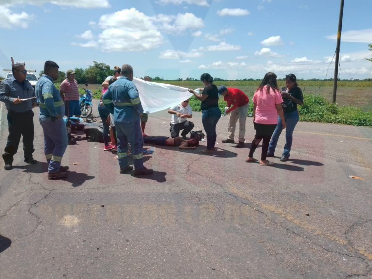 BRUTAL ACCIDENTE E IMPRUDENCIA EN EL MPIO DE SANTIAGO IXCUINTLA