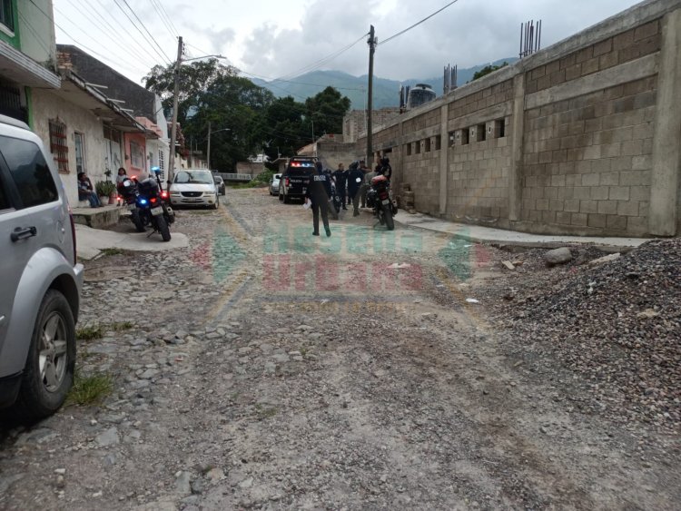 TABLEADO Y BALEADO DEJAN A MASCULINO EN LA COL VALLE DORADO