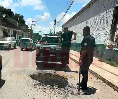 DENIGRA A POLICÍAS DE SANTIAGO SU PRESIDENTE MUNICIPAL