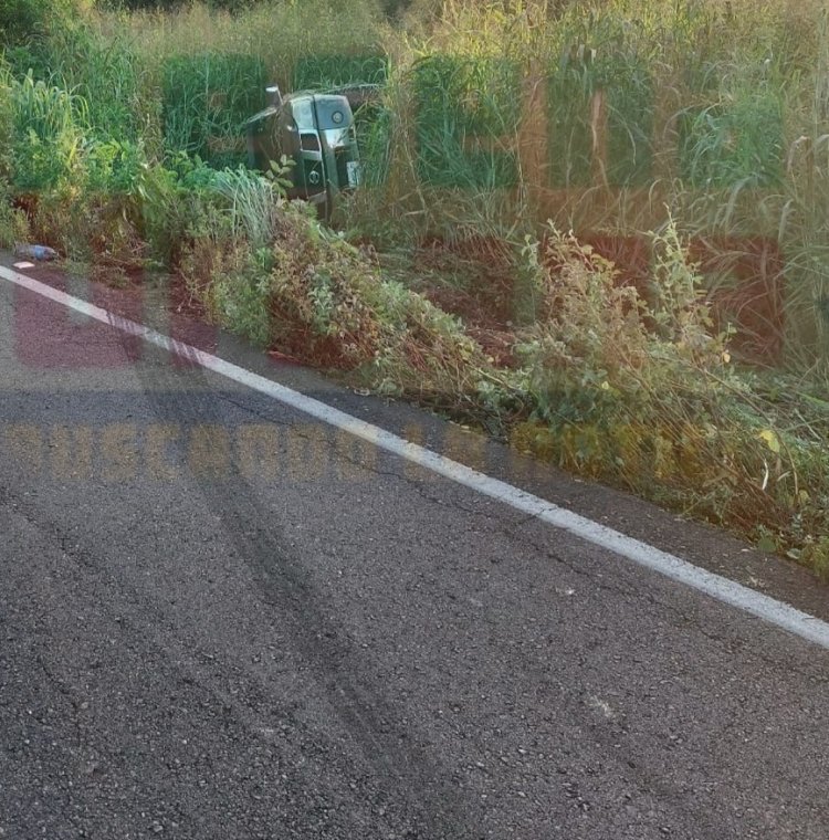 LESIONADO EN VOLCADURA EN LA FEDERAL 15 LIBRE TPC-MZT