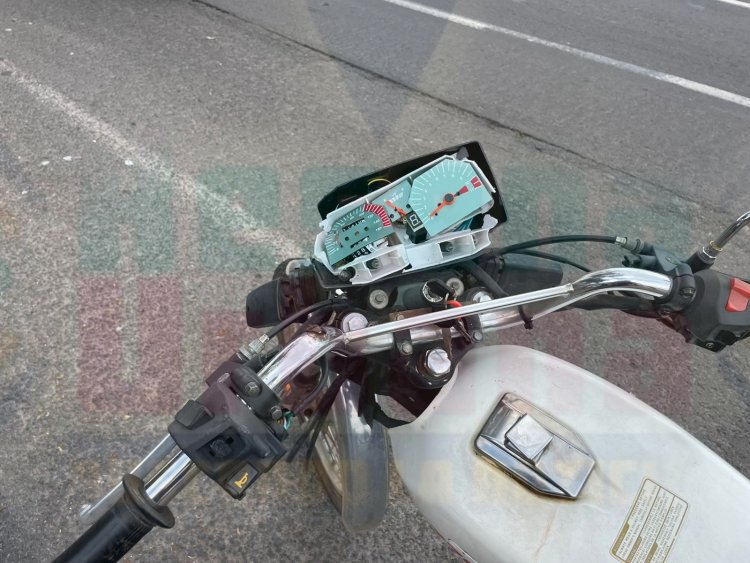 MOTOCICLISTA LESIONADO EN LA FEDERAL 15 D