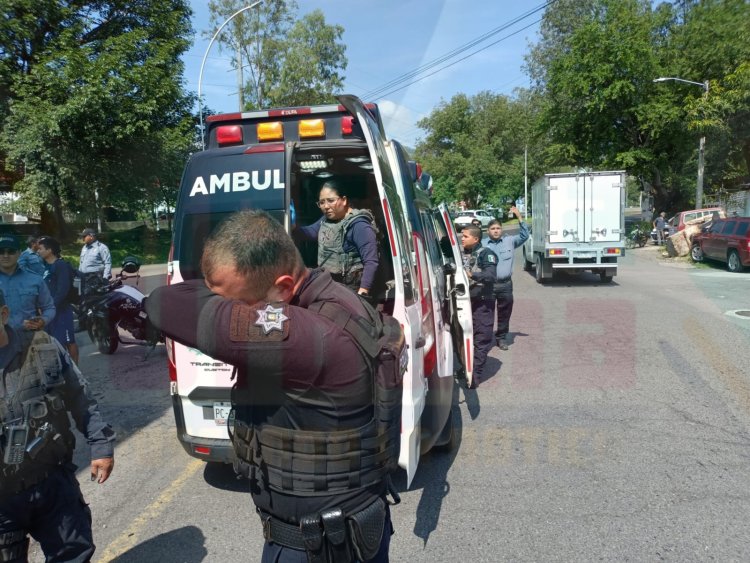 DESPUÉS DE DISCUTIR CON UNA MUJER, CAE DEL PUENTE PEATONAL DE LAS BANDERAS