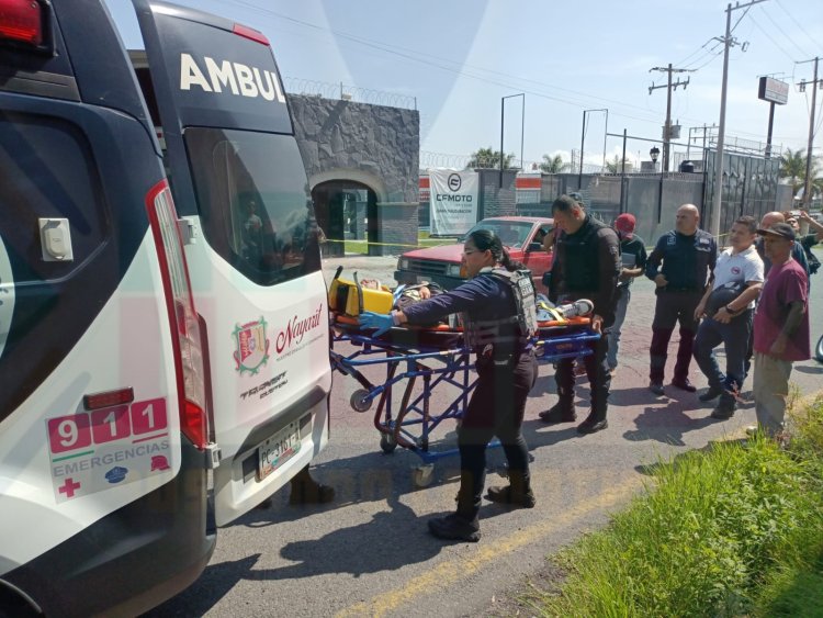 DESPUÉS DE DISCUTIR CON UNA MUJER, CAE DEL PUENTE PEATONAL DE LAS BANDERAS