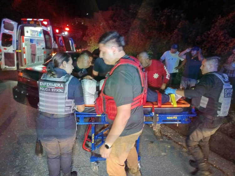 ACCIDENTE EN EL LIBRAMIENTO DEJA A UNA PERSONA LESIONADA