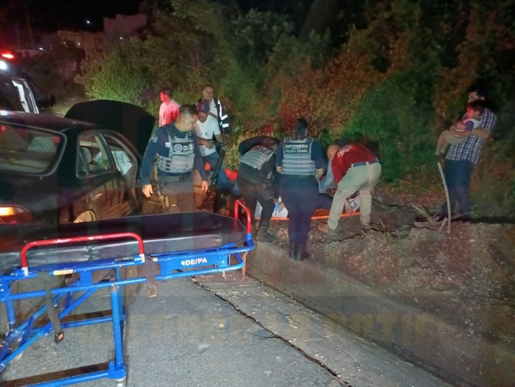 ACCIDENTE EN EL LIBRAMIENTO DEJA A UNA PERSONA LESIONADA